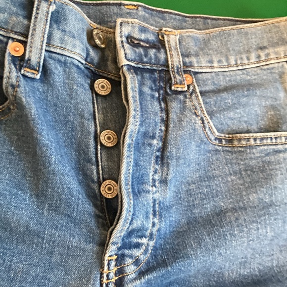 Gap cheeky straight high-rise size 26 US. Blue jeans. - Picture 3 of 9